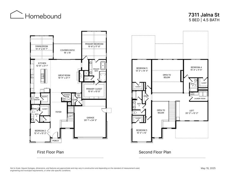 2D floor plan layout of this home in , Houston, TX (Image 2). 2D floor plan layout of this home in , Houston, TX (Image 2).
