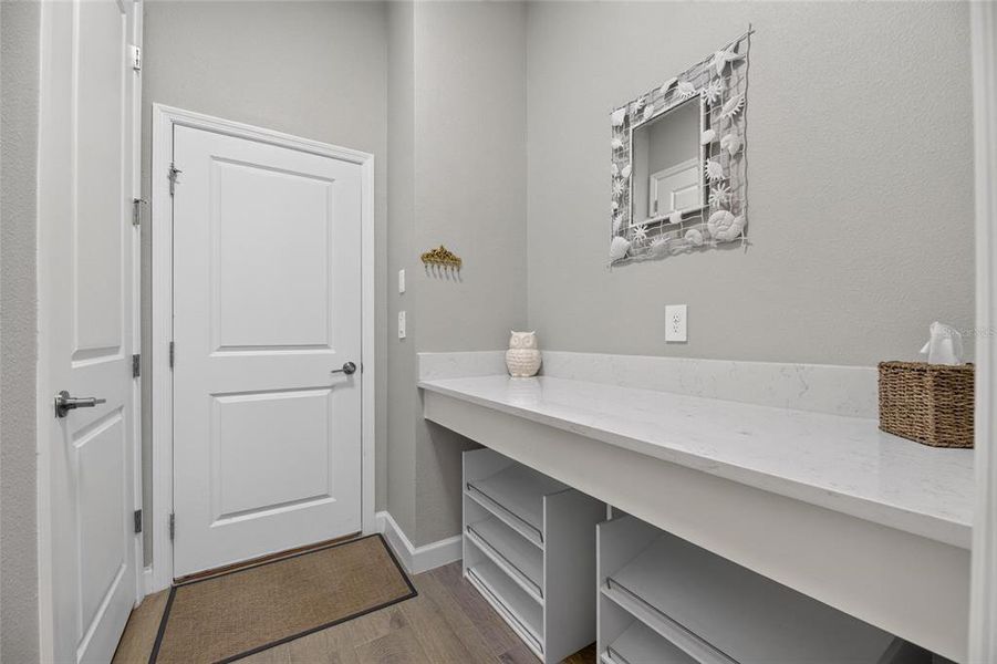 Furnished interior view inside a new home in Southshore Bay Active Adult, Wimauma (Image 48).