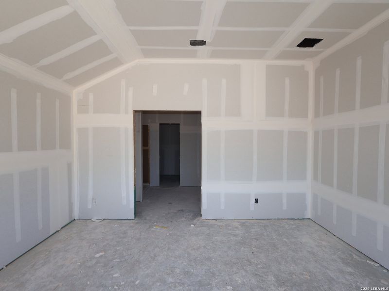 In-progress construction of a new home in Meadows at Clear Springs, New Braunfels, TX (Image 29).