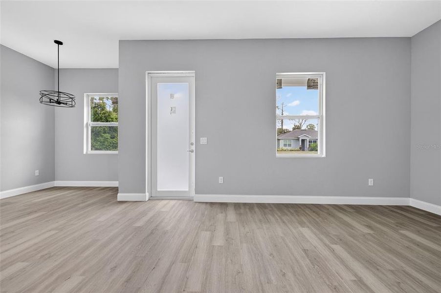 Spacious, unfurnished interior of a new home in , Port Charlotte (Image 13). Spacious, unfurnished interior of a new home in , Port Charlotte (Image 13).