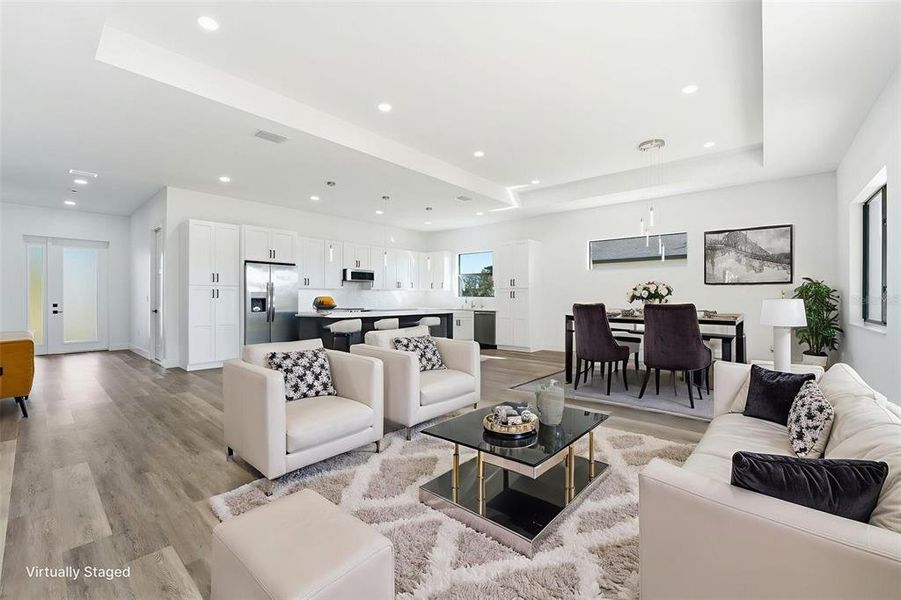 Furnished interior view inside a new home in , Port Charlotte (Image 15).