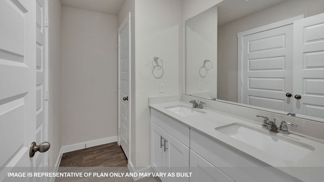Furnished interior view inside a new home in Hartland Ranch, Lockhart (Image 4).