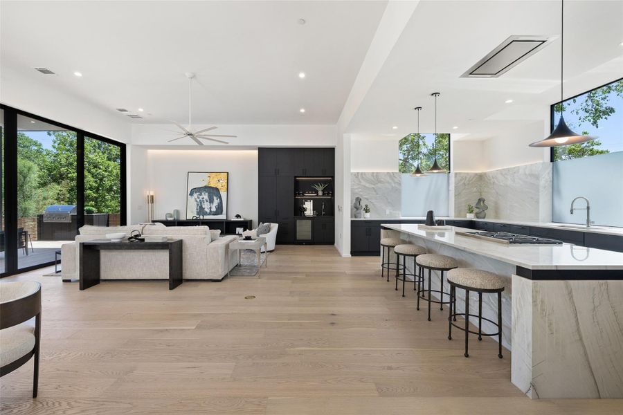 Furnished interior view inside a new home in , Austin (Image 24). Furnished interior view inside a new home in , Austin (Image 24).