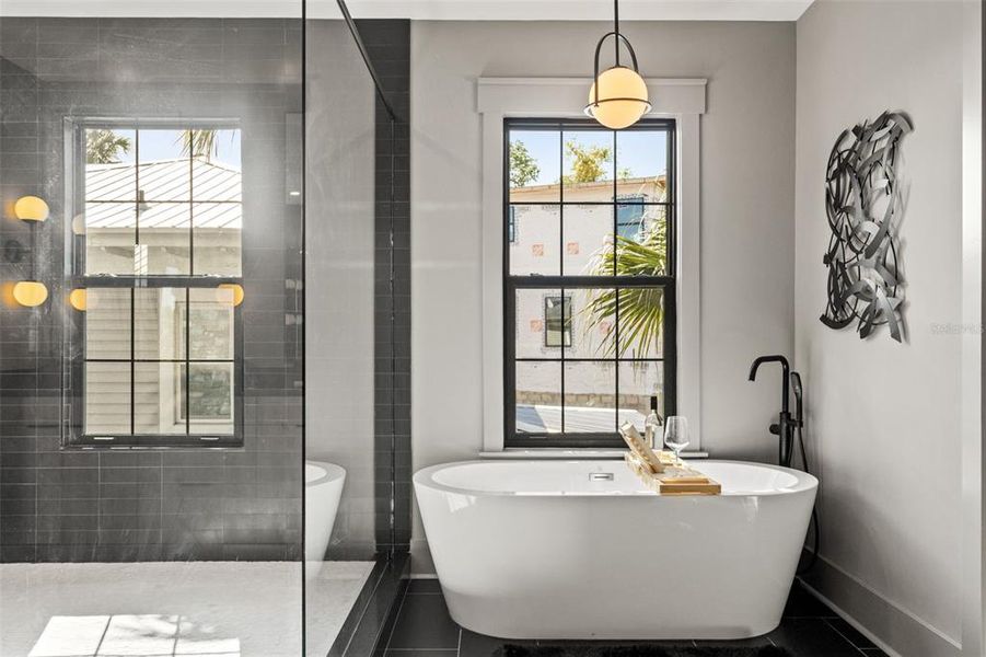 Furnished interior view inside a new home in , Tampa (Image 63).