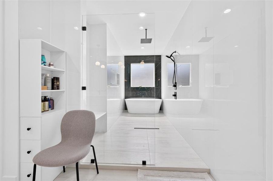 Furnished interior view inside a new home in , Buford (Image 83).