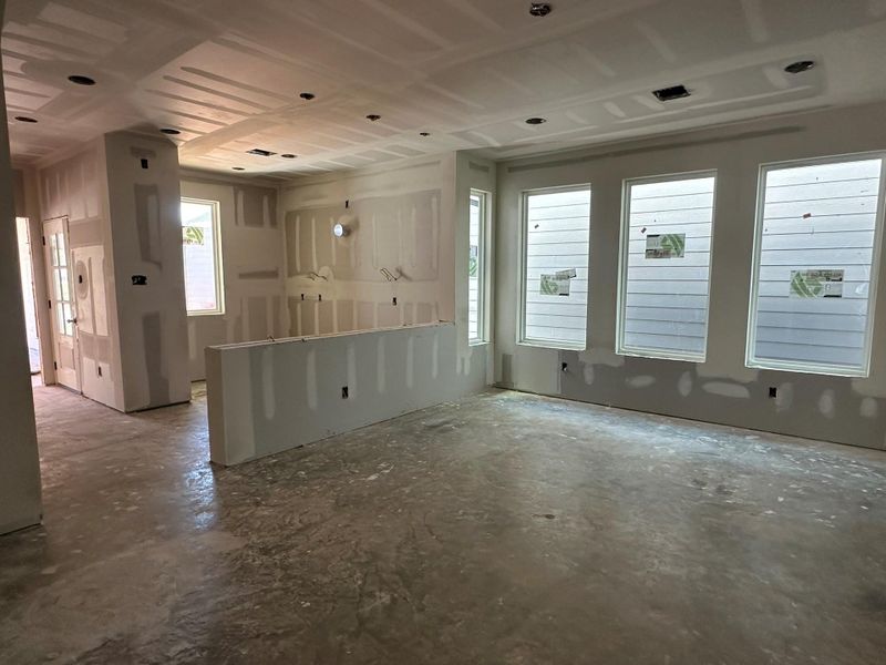 In-progress construction of a new home in , Montgomery, TX (Image 5).