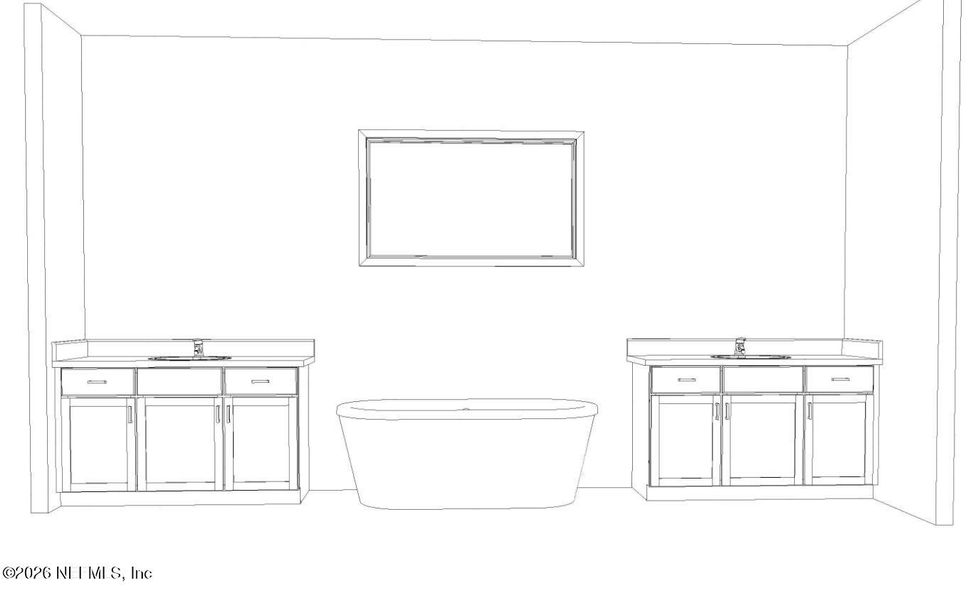 Exterior rendering of this home design in , St. Augustine, FL (Image 3).