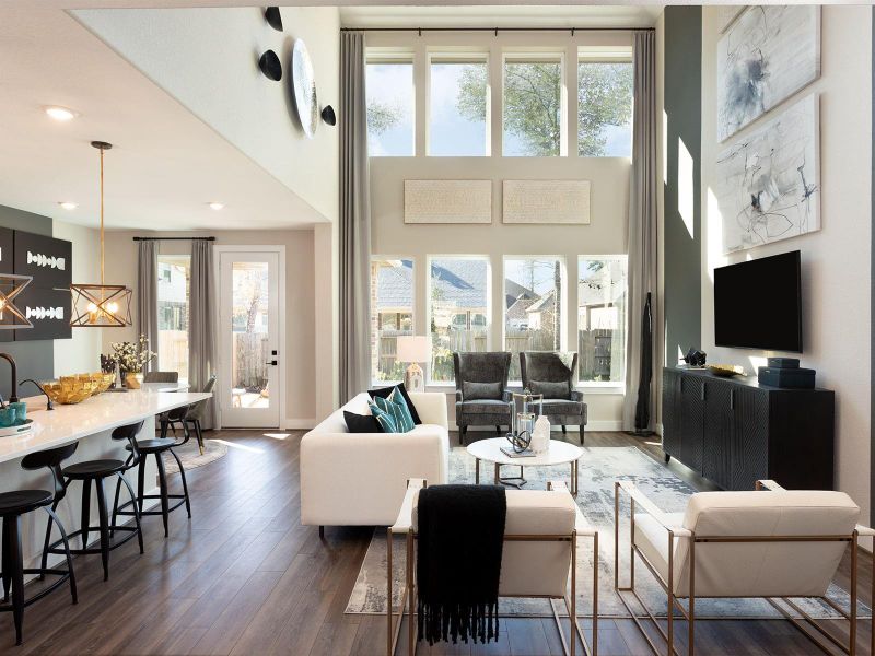 Photo is not of the actual home but is an inspirational photo of builder’s model home and may depict options, furnishings, and/or decorator features that are not included.