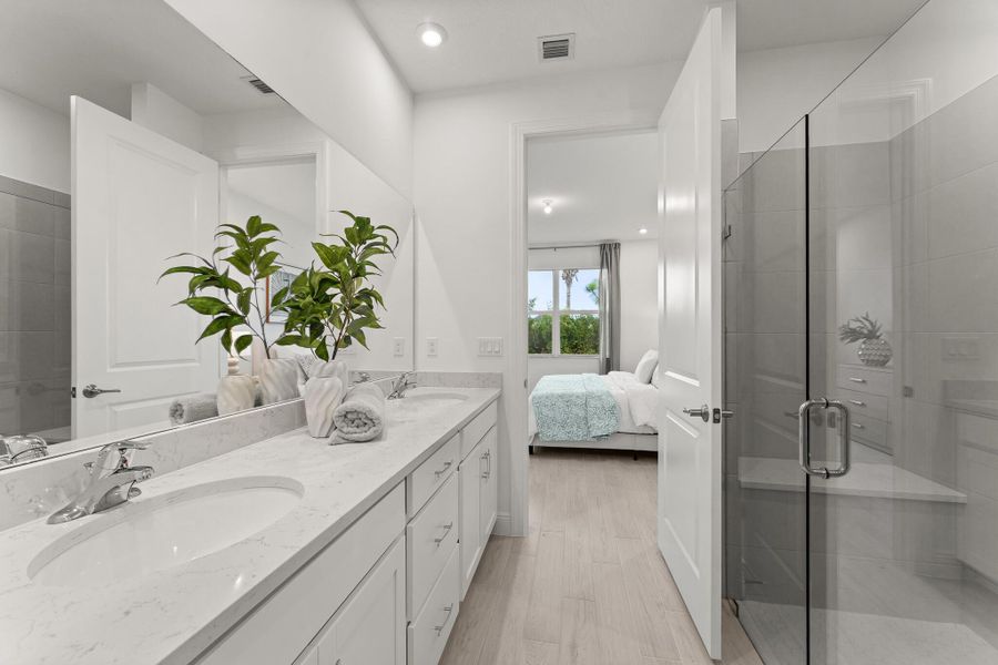 Furnished interior view inside a new home in Avila, Jensen Beach (Image 6).