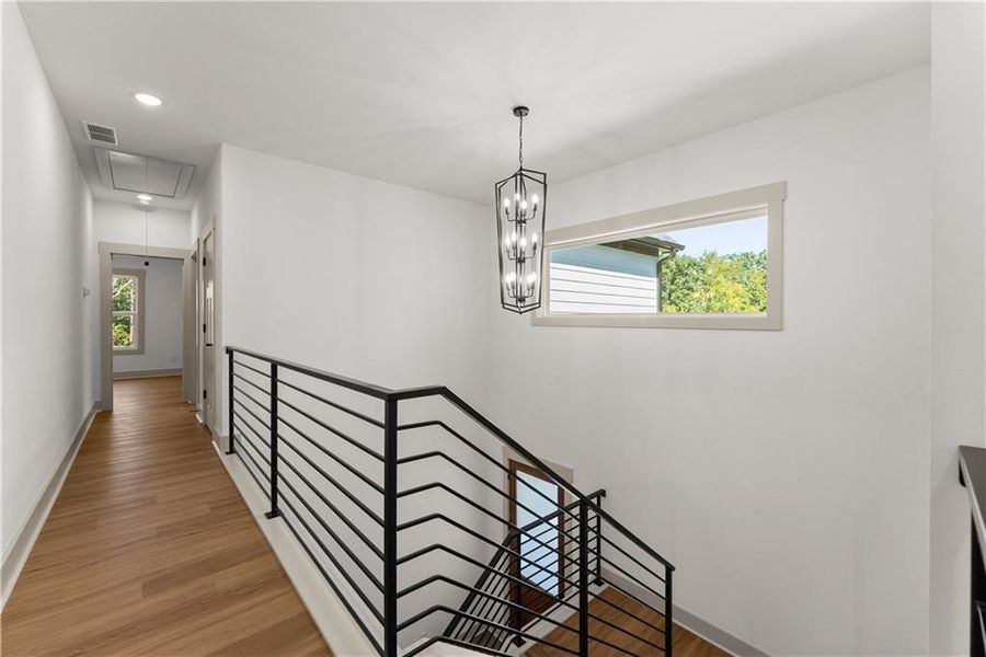 Spacious, unfurnished interior of a new home in , Baldwin (Image 55).