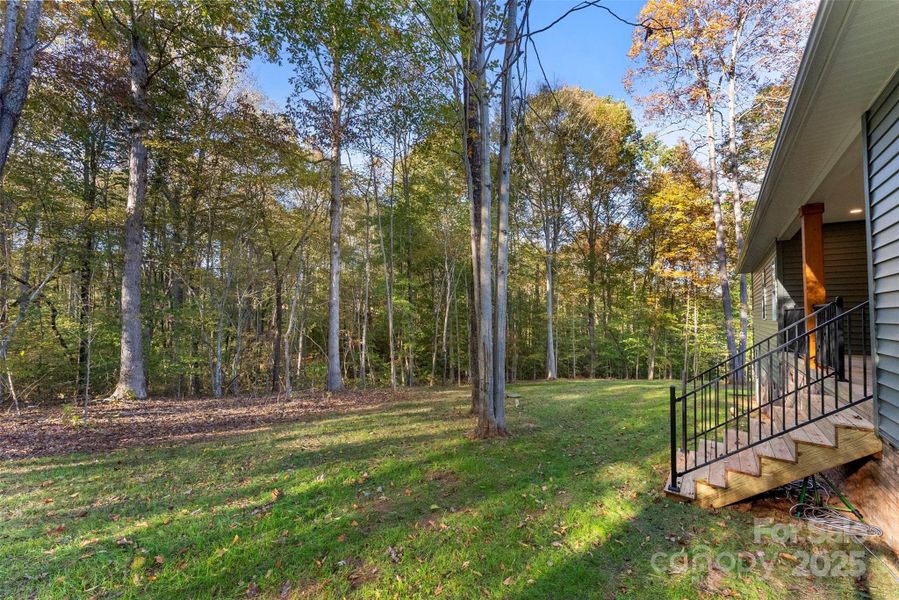 Exterior details and patio area of a home in , Lincolnton (Image 30).