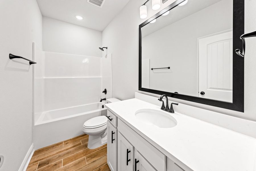 Furnished interior view inside a new home in Crescent and Symphony at Hammock Bay, Freeport (Image 7). Furnished interior view inside a new home in Crescent and Symphony at Hammock Bay, Freeport (Image 7).