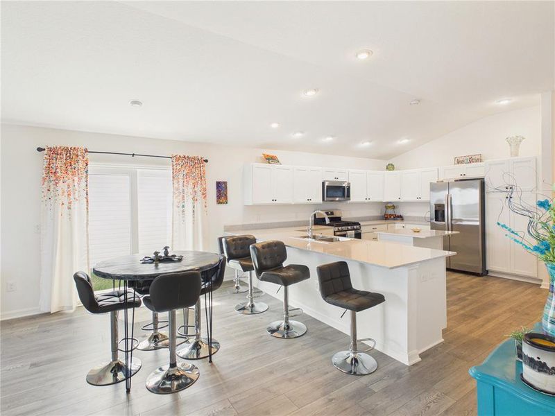 Furnished interior view inside a new home in , The Villages (Image 35).