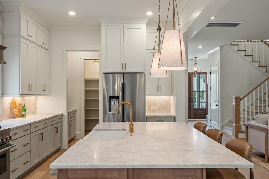 Furnished interior view inside a new home in , Mount Pleasant (Image 18).