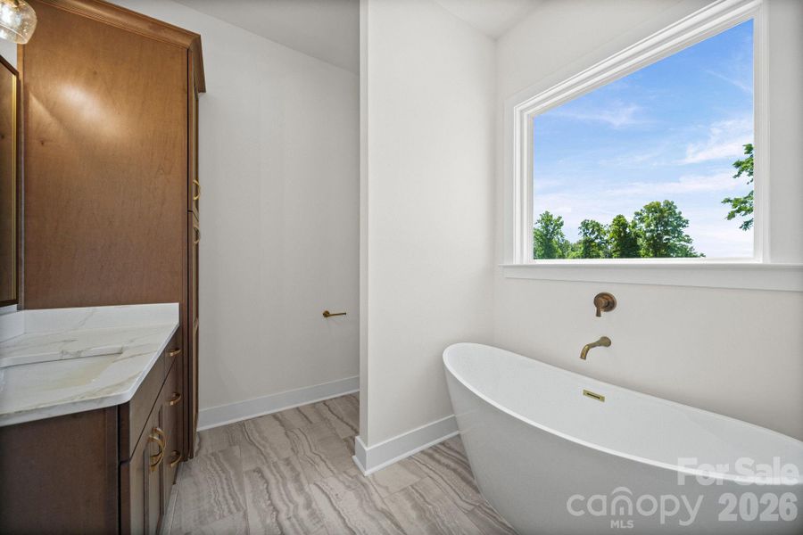 Furnished interior view inside a new home in , Monroe (Image 6).