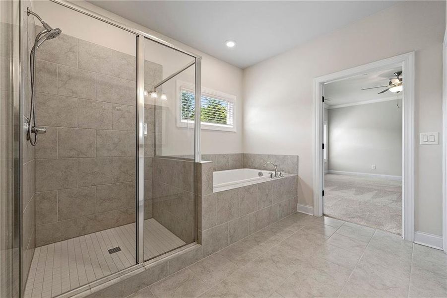 Furnished interior view inside a new home in , Duluth (Image 5).