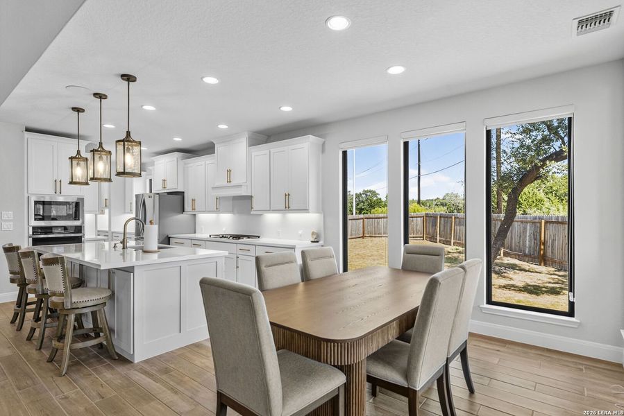 Furnished interior view inside a new home in Kallison Ranch, San Antonio (Image 31).