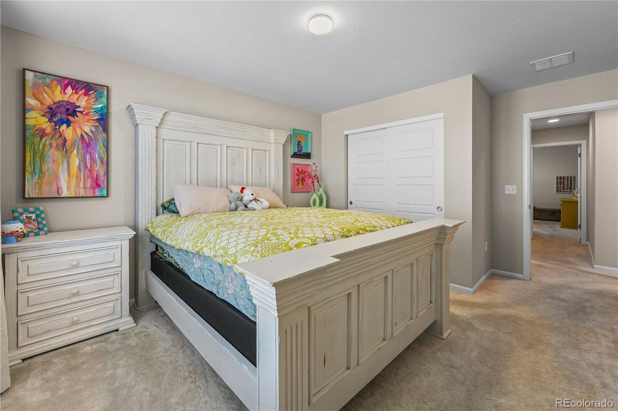 Furnished interior view inside a new home in Settler's Crossing, Commerce City (Image 32).