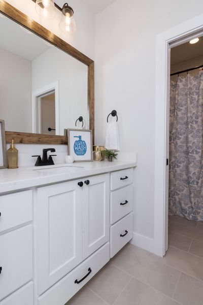 Representative furnished interior of a home built from the The Lydia by Reece Homes in Greenbrier, Bryan (Image 40).