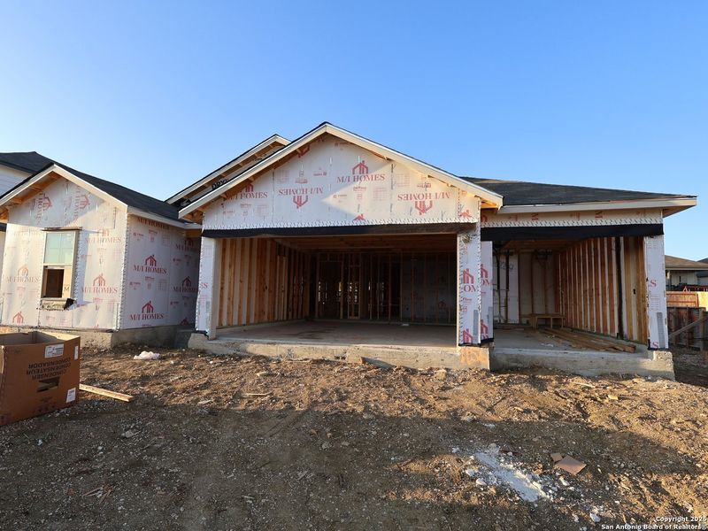 In-progress construction of a new home in Greenspoint Heights, Seguin, TX (Image 21).
