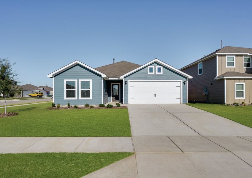 The Sabine is a beautiful one-story, siding home. The Sabine is a beautiful one-story, siding home.