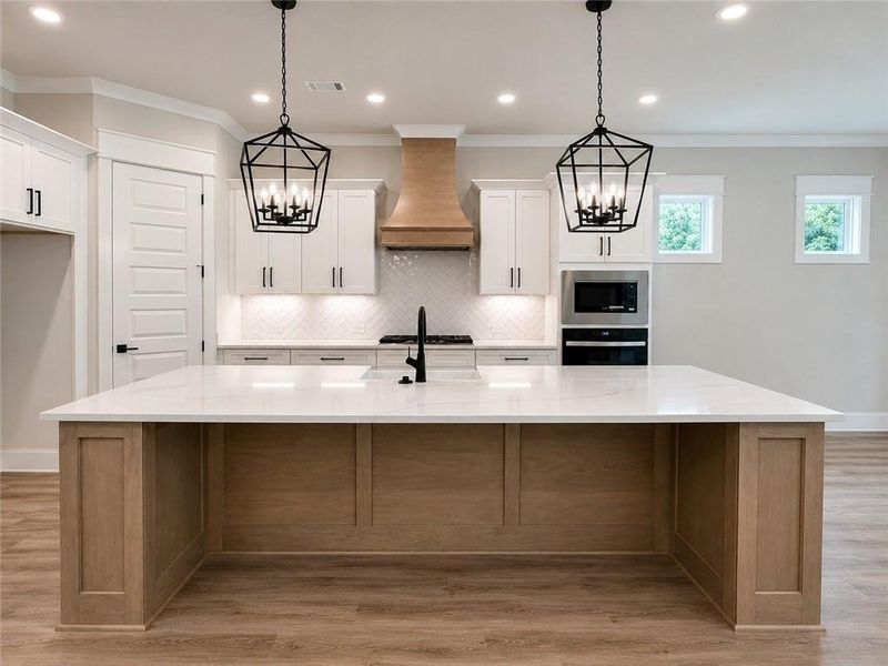 Furnished interior view inside a new home in , Pendergrass (Image 10).