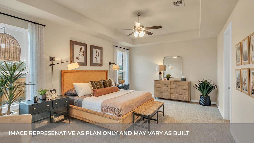 Furnished interior view inside a new home in Rosenbusch Ranch, Leander (Image 24).