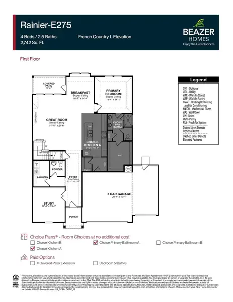 2D floor plan layout of this home in Sunrise Cove, Texas City, TX (Image 2).