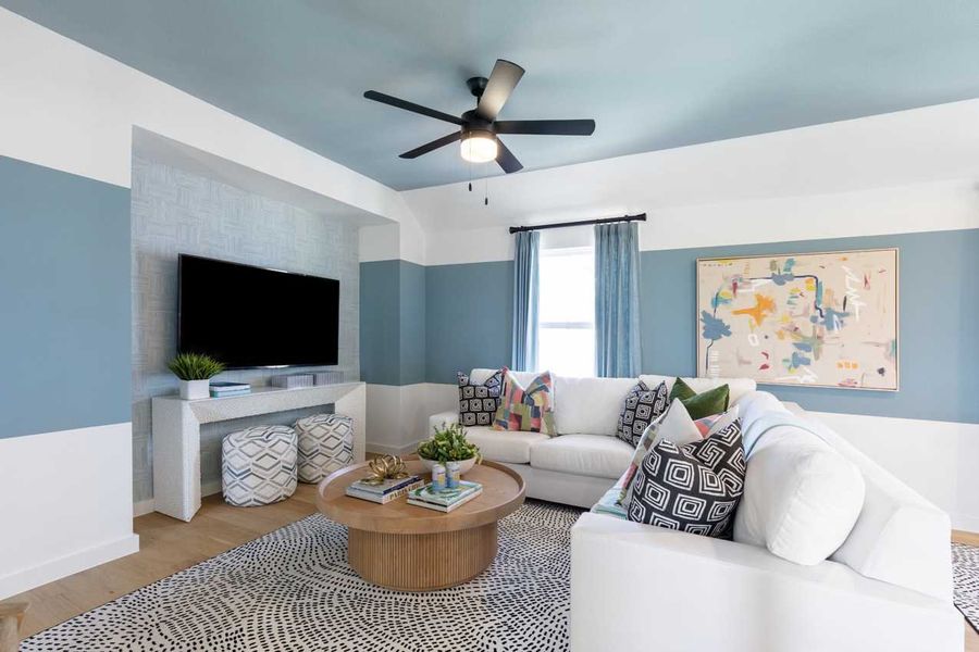 Representative Game Room - some options shown