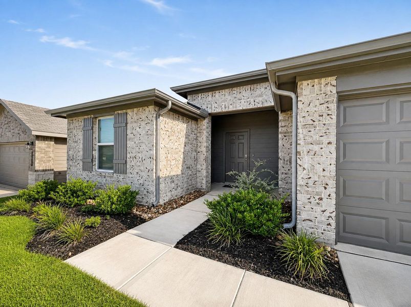 Exterior details and patio area of a home in Summerwood Trails, Willis (Image 3). Exterior details and patio area of a home in Summerwood Trails, Willis (Image 3).