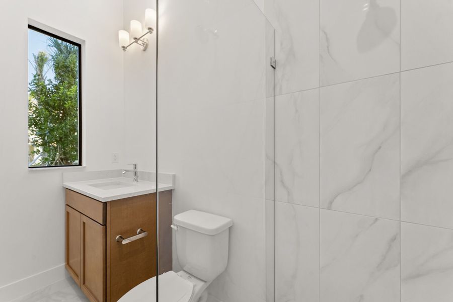 Representative furnished interior of a home built from the Cape by Mattamy Homes in Newfield - Rosette Park, Palm City (Image 10).