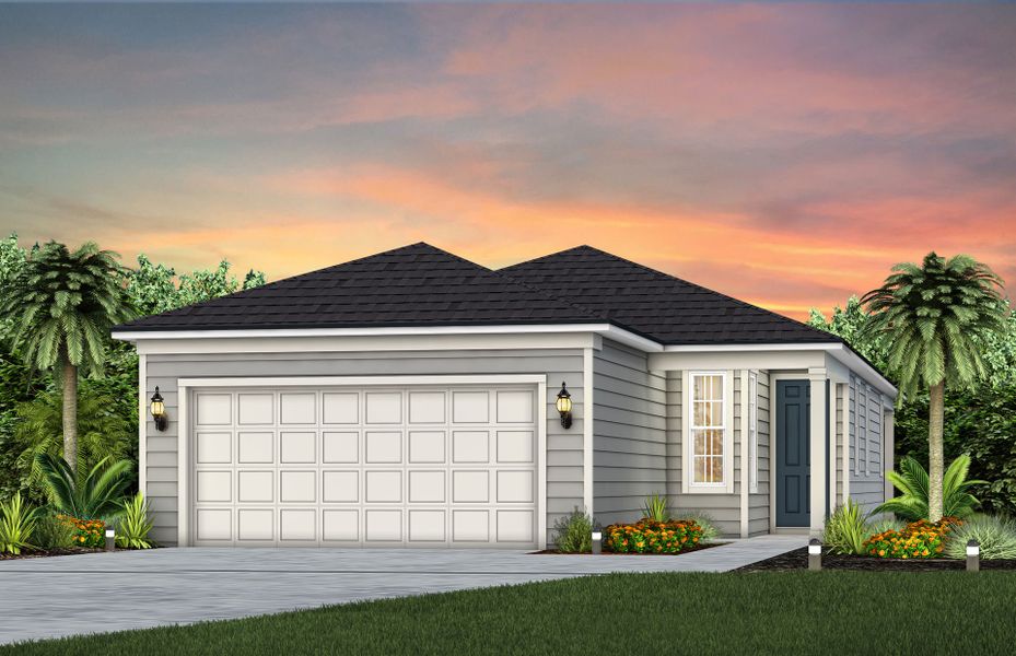 Front exterior of a home in the Murray Farms community, located in Middleburg, FL (Image 13).