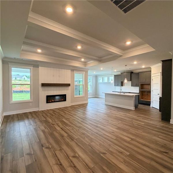 Spacious, unfurnished interior of a new home in Fowler Farms, Auburn (Image 15). Spacious, unfurnished interior of a new home in Fowler Farms, Auburn (Image 15).