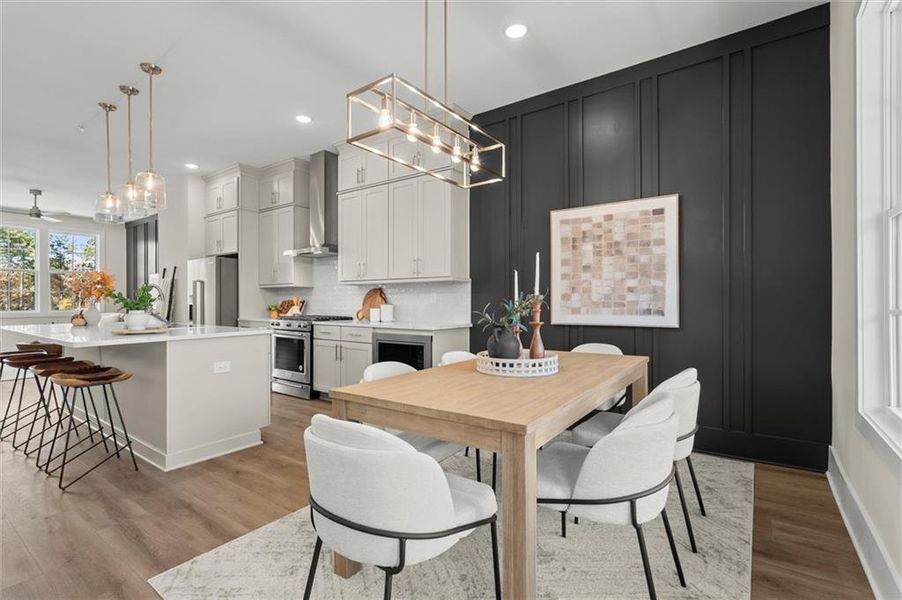 Furnished interior view inside a new home in , Alpharetta (Image 30). Furnished interior view inside a new home in , Alpharetta (Image 30).