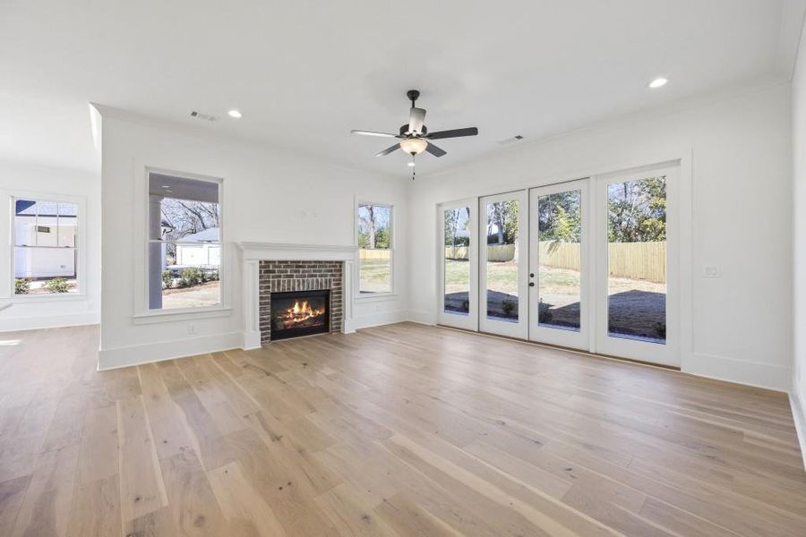 Spacious, unfurnished interior of a new home in , Madison (Image 19).