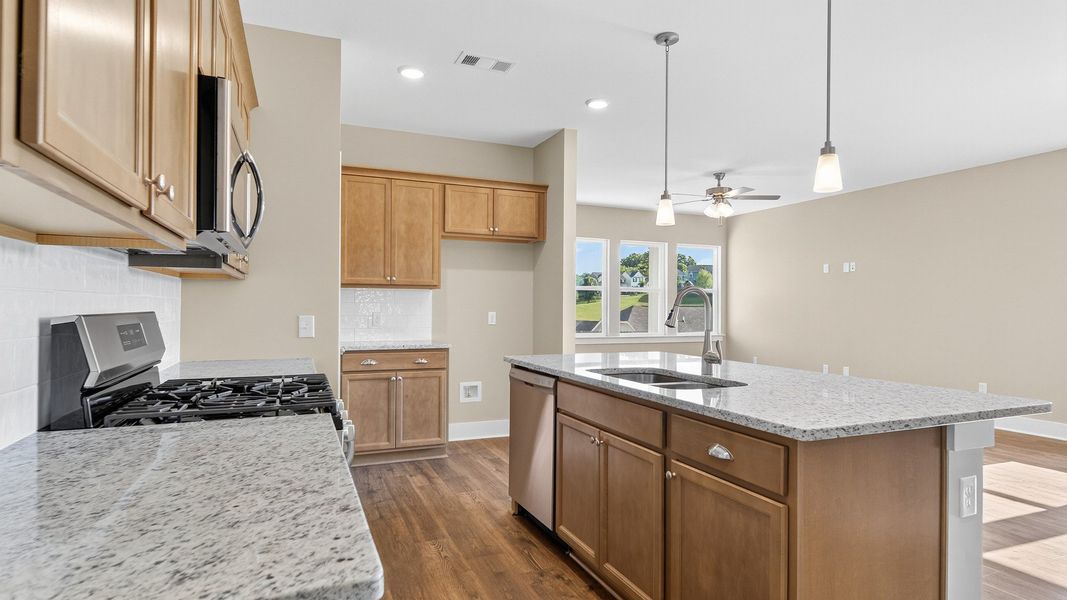 Furnished interior view inside a new home in McClure Farms, Columbia (Image 9).