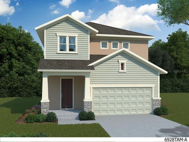 Front Exterior **Paint Colors May Vary