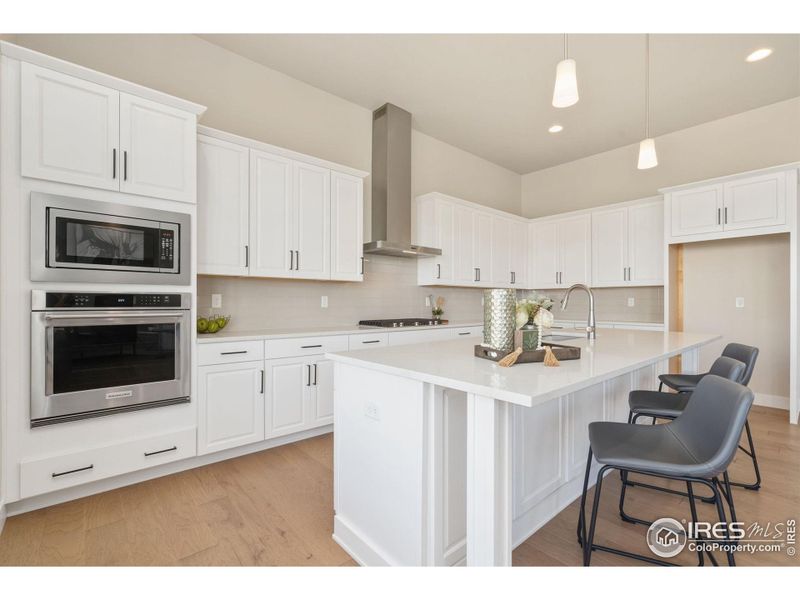 Spacioius Kitchen for cooking, gathering, and entertaining!