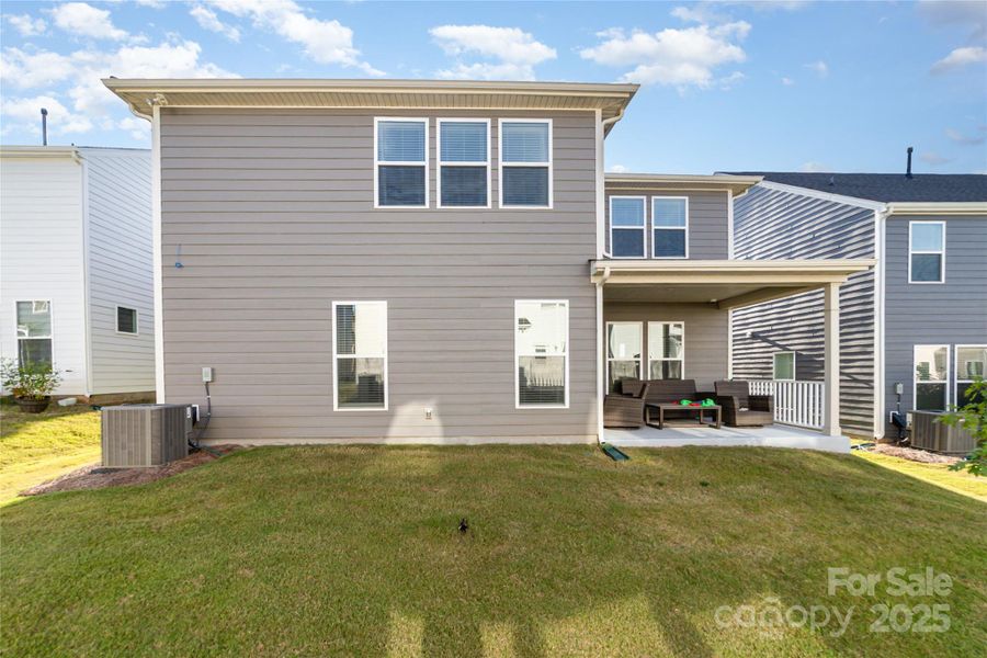 Exterior details and patio area of a home in Cannon Run, Concord (Image 27).