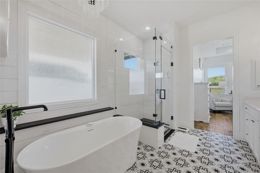 Furnished interior view inside a new home in , Savoy (Image 14).