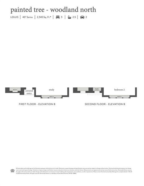 This dream home features elevation B and so much more!