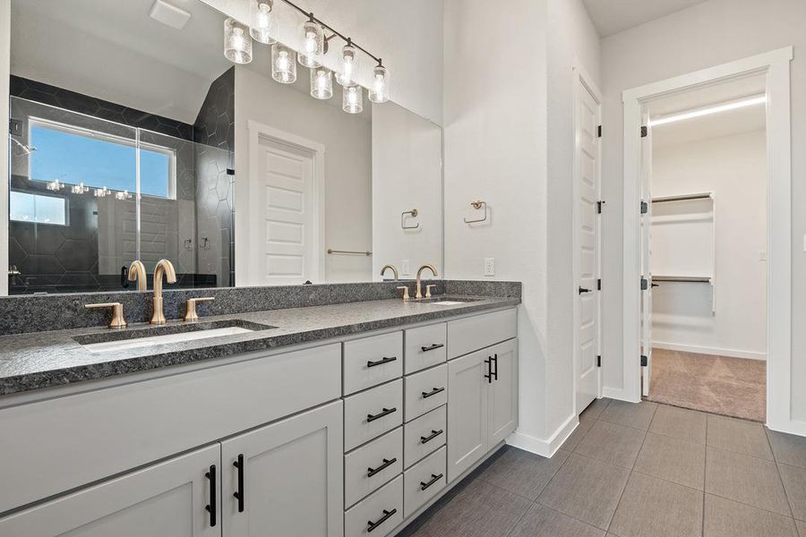 Furnished interior view inside a new home in Terrace Collection at Lariat, Liberty Hill (Image 6). Furnished interior view inside a new home in Terrace Collection at Lariat, Liberty Hill (Image 6).