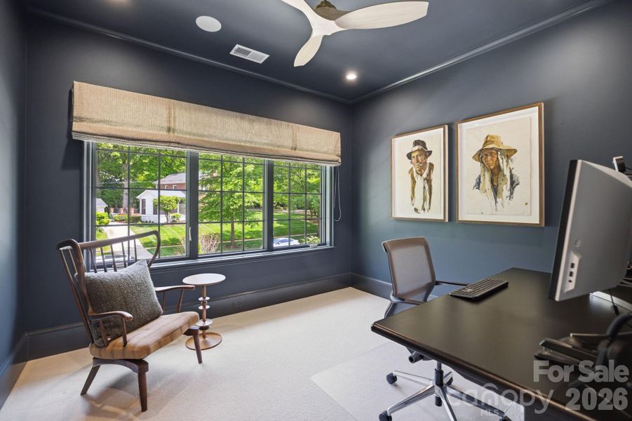 Furnished interior view inside a new home in , Charlotte (Image 19).