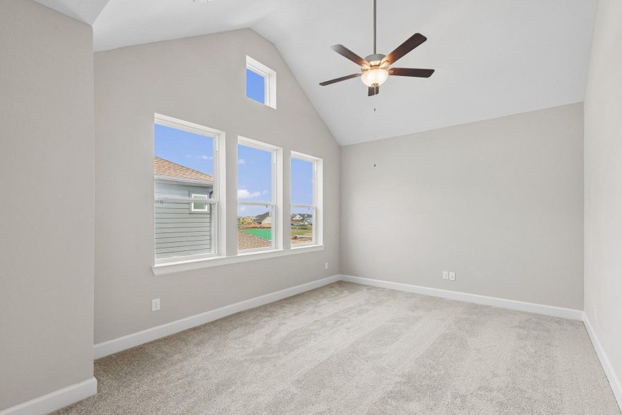 Spacious, unfurnished interior of a new home in Pomona 40' Homesites, Manvel (Image 33). Spacious, unfurnished interior of a new home in Pomona 40' Homesites, Manvel (Image 33).