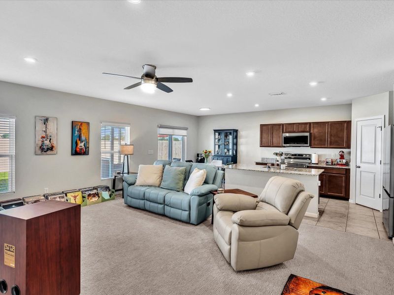 Furnished interior view inside a new home in , Belle Glade (Image 32).