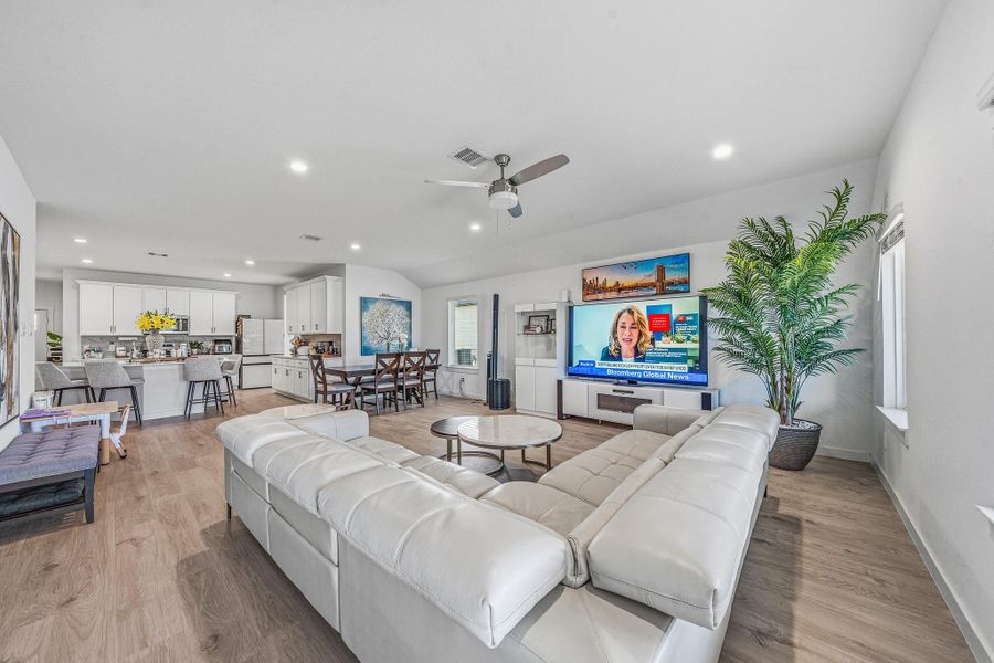 Furnished interior view inside a new home in , Fulshear (Image 32).