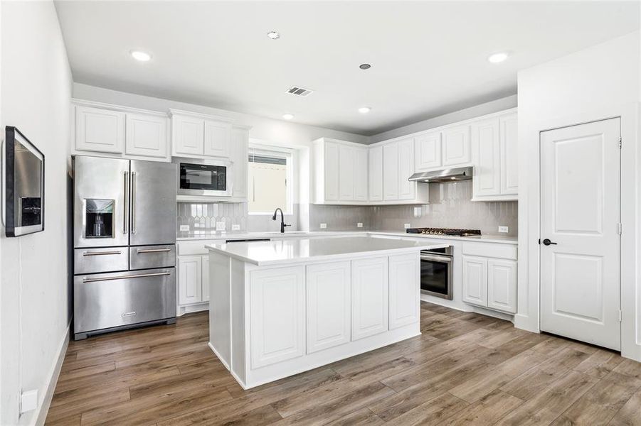 Furnished interior view inside a new home in The Villages of Hurricane Creek, Anna (Image 33).