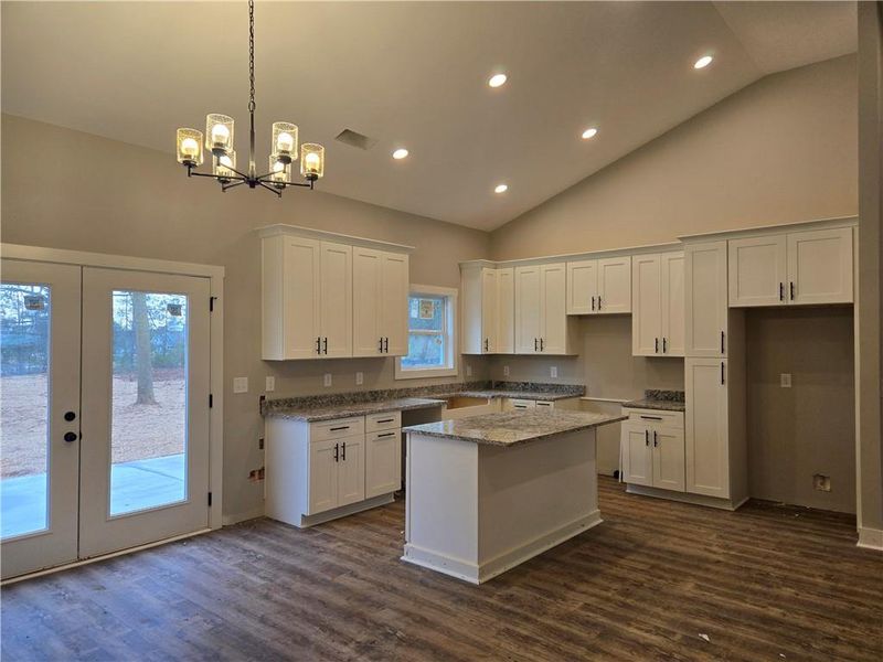Furnished interior view inside a new home in , Lavonia (Image 7).