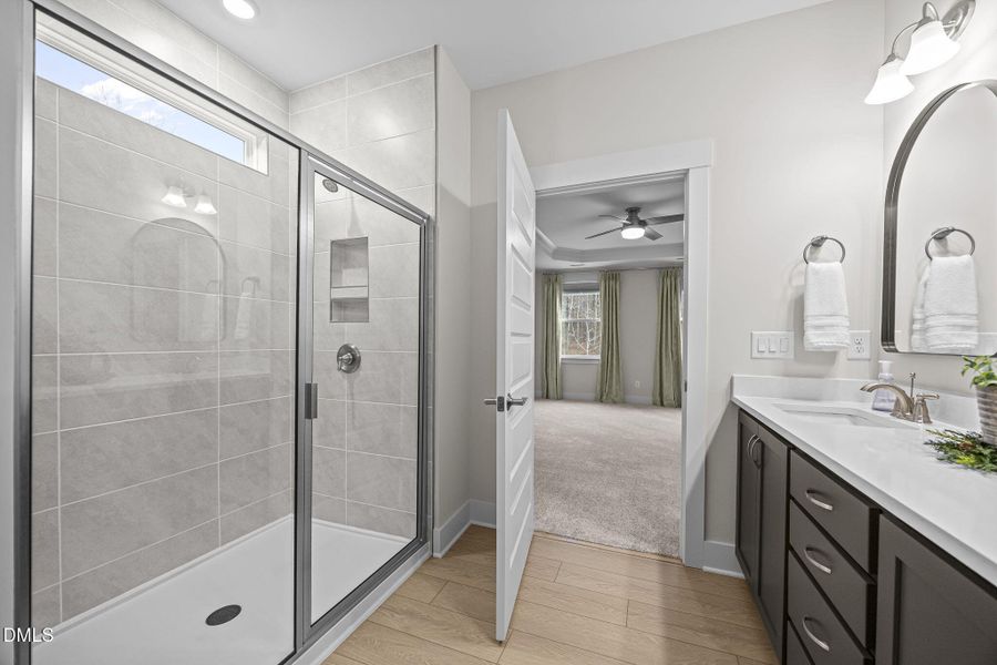 Oversized Walk-in Shower