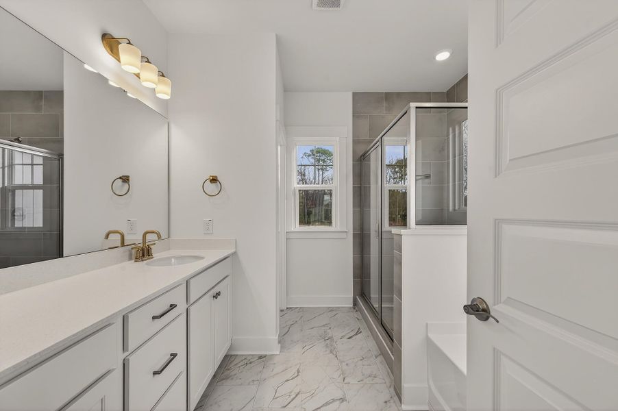 Furnished interior view inside a new home in Indigo Place, North Charleston (Image 13). Furnished interior view inside a new home in Indigo Place, North Charleston (Image 13).